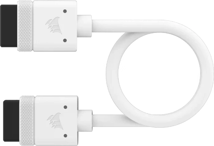 Corsair iCUE LINK Verlängerung, 20cm, weiß, 2er-Pack