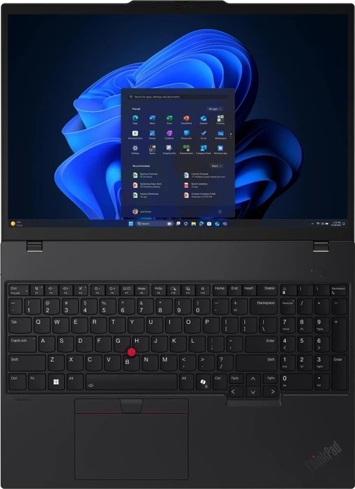 Lenovo ThinkPad T16 G4 (Intel), Black, Core Ultra 7 258V, 32GB RAM, 512GB SSD, DE