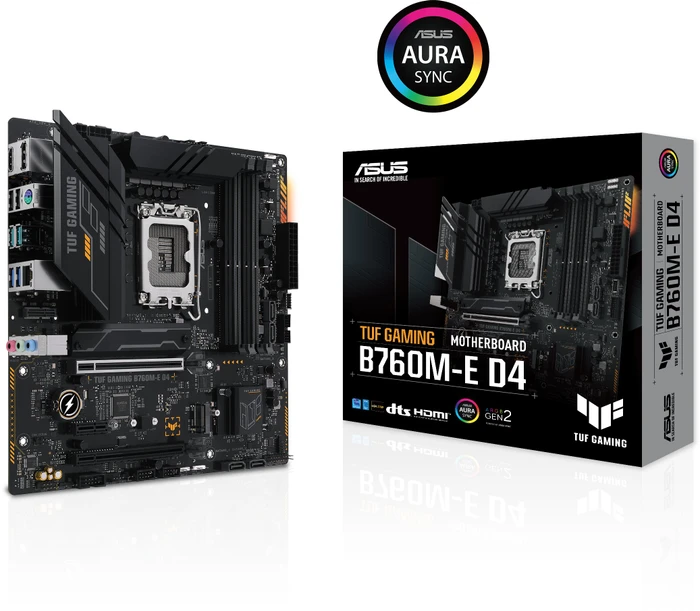 ASUS TUF Gaming B760M-E D4 (Intel 1700)