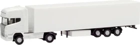 Herpa MiniKit Scania R TL Koffer-Sattelzug weiß