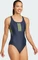 adidas 3-Streifen Rubber Graphic Badeanzug legend ink (Damen) Vorschaubild
