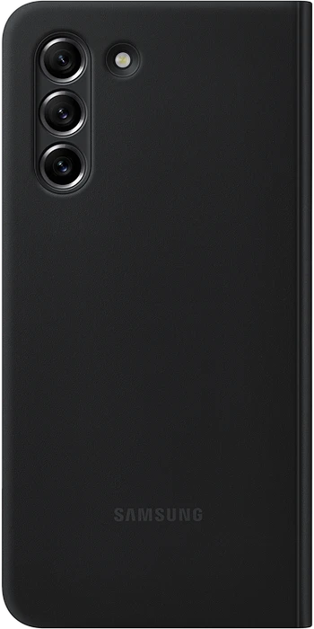 Samsung Clear View Cover für Galaxy S21 FE Dark Grey