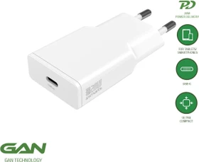 4smarts Netzladegerät PDPlug Slim 20W GaN 1C weiß