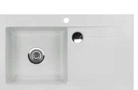systemceram Stema 90 Einbau Becken links alu