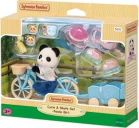 Epoch Sylvanian Families - Spiel-Sets - Fahrrad und Rollschuhe Spielset mit Figur