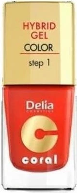 Delia Cosmetics Coral Hybrid Gel Nagellack Nr. 14, 11ml