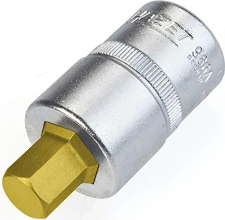 Hazet 986A-7/16 Innensechskant Steckschlüssel 1/2" zöllig, 7/16"x52mm