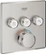 Grohe Grohtherm SmartControl Thermostat mit 3 Ventilen supersteel Vorschaubild