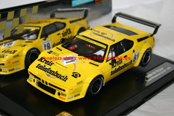 Carrera Digital 124 BMW M1 Procar Team Winkelhock No.81 1979