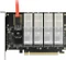 DeLOCK 5x M.2 SATA, PCIe 3.0 x16 Vorschaubild