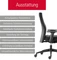 Interstuhl Famos 139RS Bürostuhl, Stoffbezug Lucia schwarz Vorschaubild
