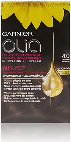 Garnier Olia Haarfarbe 4.0 kühles Schokobraun