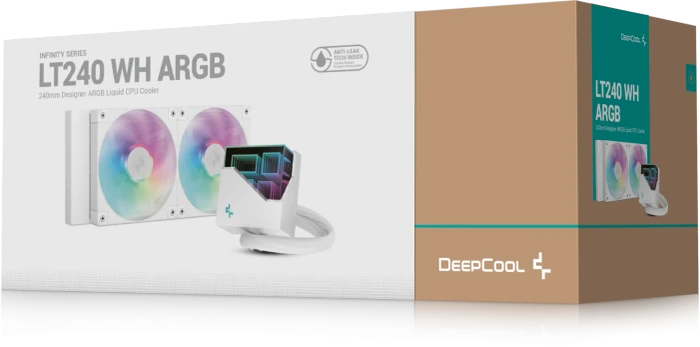 DeepCool LT240 WH ARGB, weiß