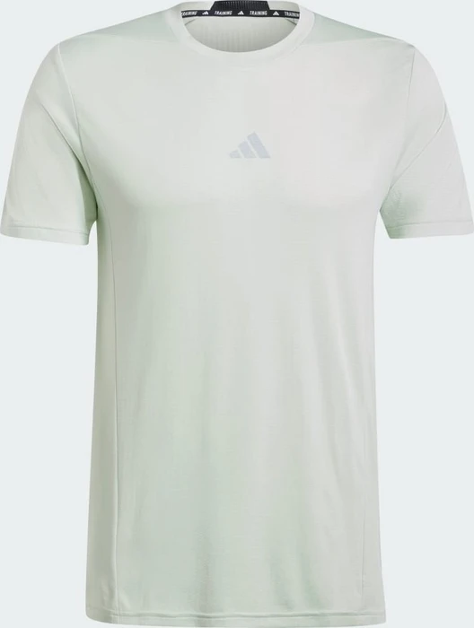 adidas Designed for Training HIIT Workout Heat.RDY Funktionsshirt kurzarm linen green (Herren)