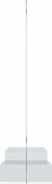 Magnetoplan Hygieneschutz Thekenaufsatz Acryl-Hygienewand, transparent, 70x85cm