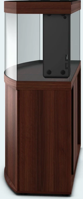 Juwel Vision 450 LED Aquarium-Set mit Unterschrank, dunkles Holz/dunkles Holz, 450l