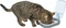 Kerbl Futterautomat Cat Mate C100, 400g, Timer, weiß Vorschaubild