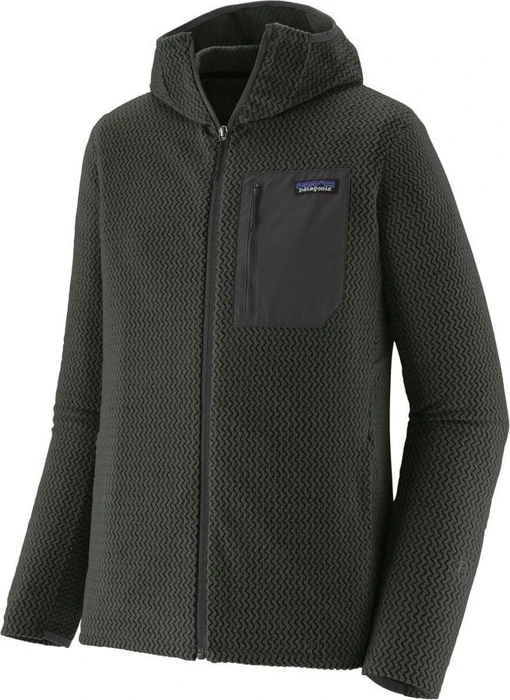 Patagonia R1 Air Fleece Full-Zip Hoody Jacke old growth green (Herren)