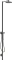 Hansgrohe Axor Starck Nature Duschsäule mit Kopfbrause 240 1jet brushed black chrome Vorschaubild