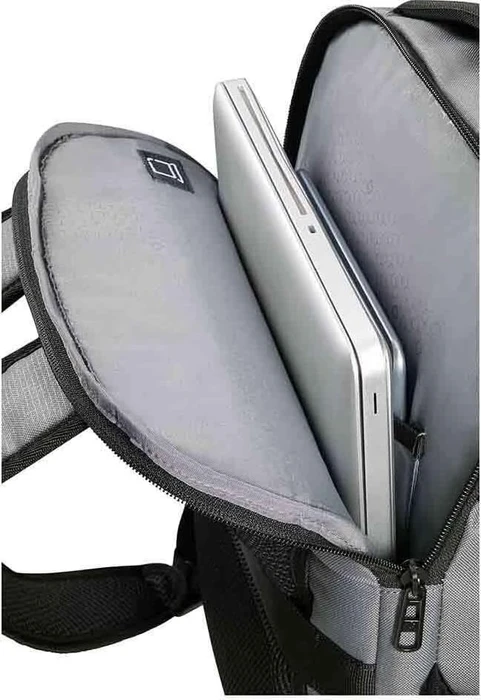 Samsonite Roader, Backpack L, 17.3" Notebook-Rucksack, 46cm, 31.5/39.5l, erweiterbar, Drifter Grey