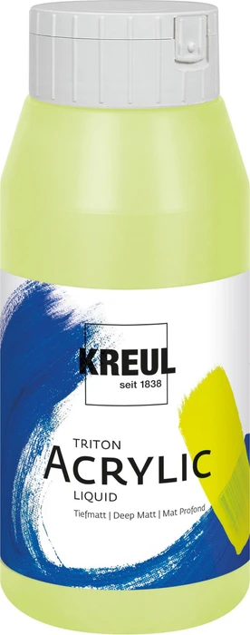 Kreul Solo Goya Triton Acrylic Acrylfarbe, lichtgrün, 750ml