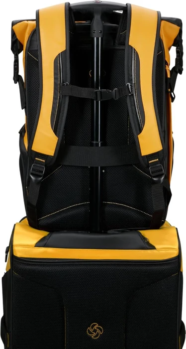Samsonite Paradiver Light, Rolltop Backpack L, 17.3" Notebook-Rucksack, 49cm, 25/35l, erweiterbar, gelb