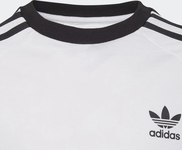 adidas Adicolor 3-Streifen T-Shirt kurzarm weiß (Junior)