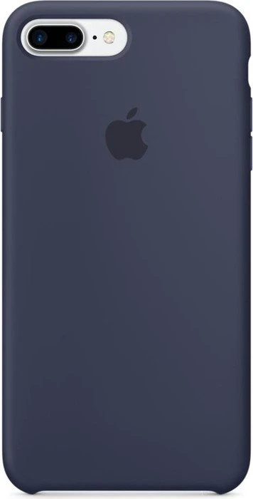 Apple Silikon Case für iPhone 7 Plus mitternachtsblau