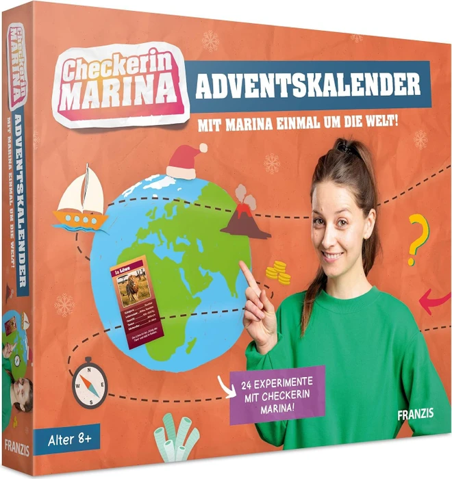 Franzis Checkerin Marina Adventskalender