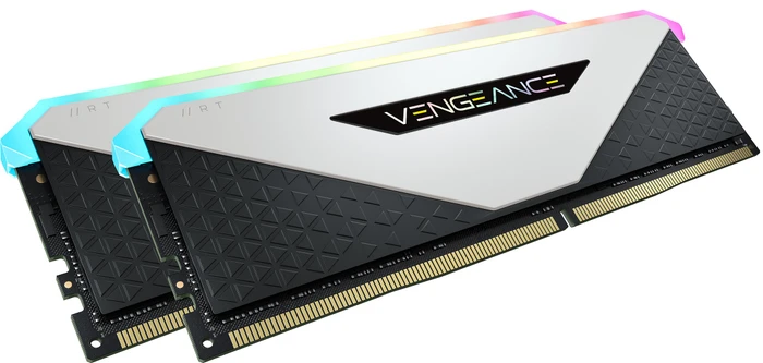 Corsair Vengeance RGB RT White UDIMM 16GB Kit, DDR4-3200, CL16-20-20-38