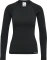 hummel CEA Seamless Tight Funktionsshirt langarm black melange (Damen) Vorschaubild