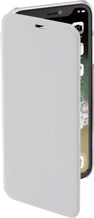 Hama Booklet Clear für Apple iPhone XR weiß