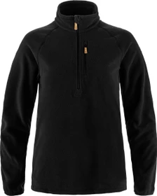 Fjällräven Övik Lite Fleece Half Zip Pullover schwarz (Damen)