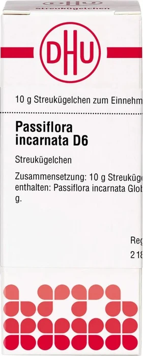 DHU Passiflora Incarnata D6 Globuli, 10g