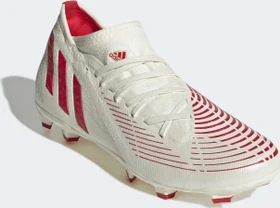 adidas Predator Edge.3 FG off white/vivid red/gold metallic (Herren)