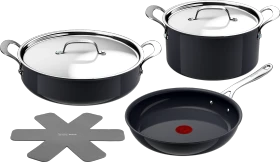 Tefal C471S5 Jamie Oliver Enjoy Kochgeschirr-Set, 5-tlg. (C471S555)