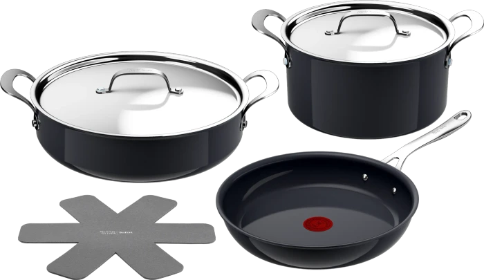 Tefal C471S5 Jamie Oliver Enjoy Kochgeschirr-Set, 5-tlg.
