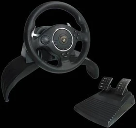 Raptor Gaming Super Sport Steering Wheel Lamborghini USB (PS3/PS2/PC)
