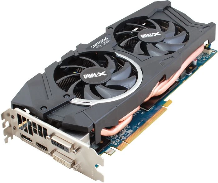 Sapphire Radeon R9 280X Dual-X OC, 3GB GDDR5, 2x DVI, HDMI, DP, lite retail