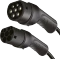 LogiLink E-Auto-Ladekabel, Typ 2, 3-phasig, spiral, 16A mit Tasche, 11kW, 5m Spiralkabel Vorschaubild