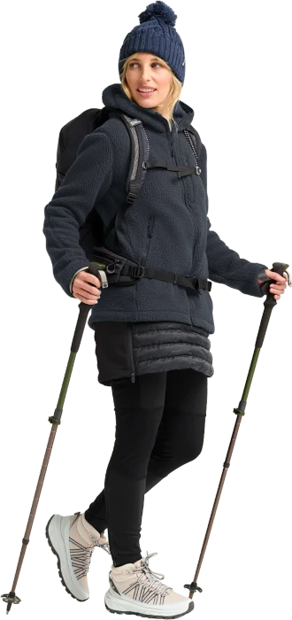 Jack Wolfskin Routeburn Pro Insulated Rock kurz schwarz (Damen)