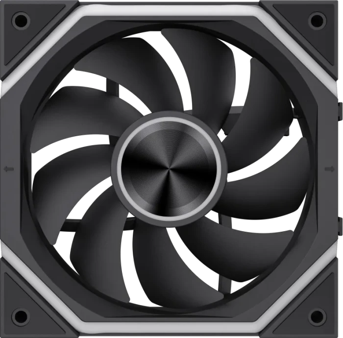 GameMax FN12A-N2 WL, schwarz, 120mm, 3er-Pack