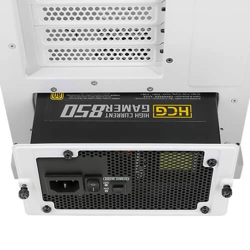Antec Dark League Dark Phantom DP505 White, weiß, Glasfenster