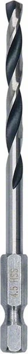Bosch Professional HSS PointTeQ Spiralbohrer, 4.5x47x87mm, 1 Stück