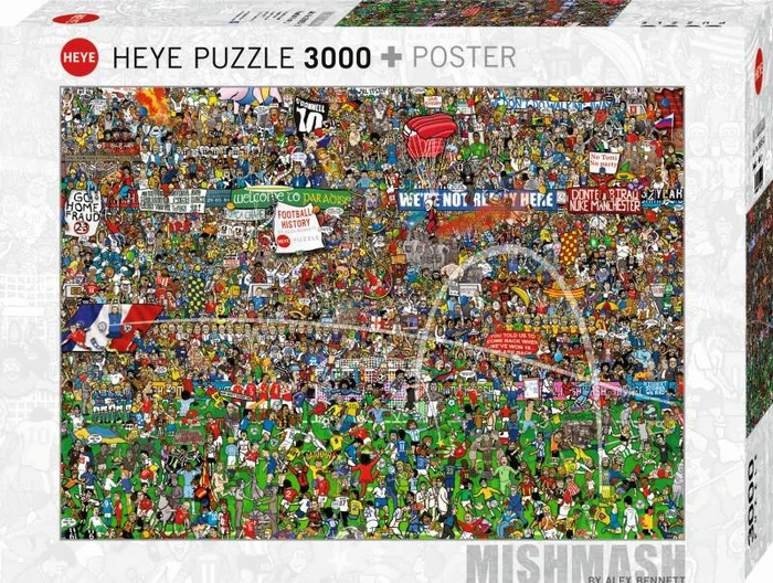 Heye Puzzle Football History