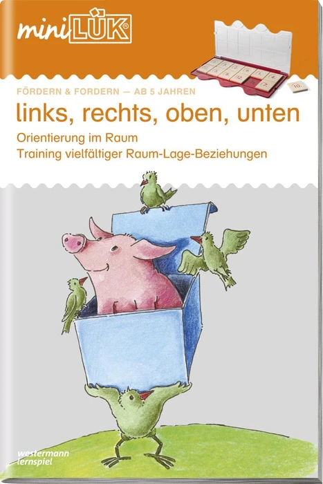 mini LÜK Fördern und Fordern links, rechts, oben, unten - Orientierung im Raum