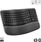 Logitech Wave Keys, Grafit, Logi Bolt, USB/Bluetooth, DE Vorschaubild