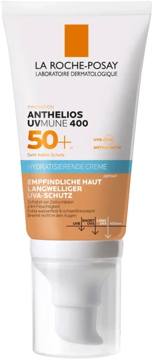 La Roche-Posay Anthelios UVMune 400 Hydratisierende getönte BB Sonnencreme LSF50+, 50ml