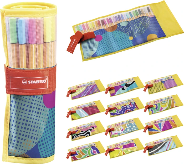 point 88 Rollerset Just like you Edition sortiert, 25er-Set, Aufbewahrungstasche