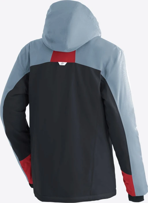 Maier Sports Oravice Skijacke black/stormy sea/salsa (Herren)